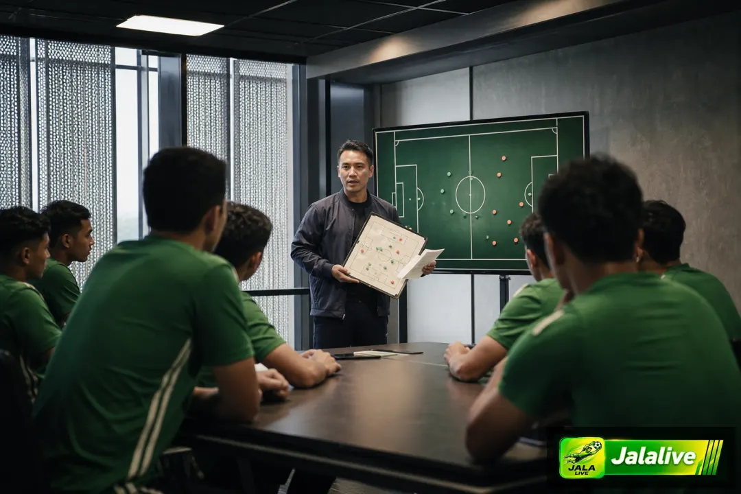 Ilustrasi sepak bola Jalalive
