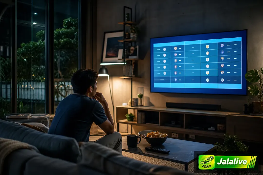 Ilustrasi sepak bola Jalalive